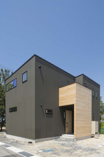 美容院併設住宅　施工事例