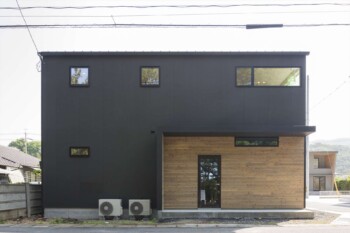 美容院併設住宅　施工事例