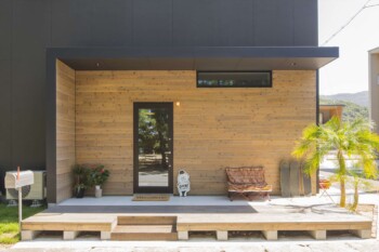 美容院併設住宅　施工事例