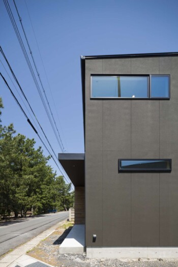 美容院併設住宅　施工事例