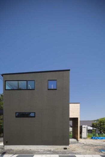 美容院併設住宅　施工事例