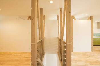 美容院併設住宅　施工事例